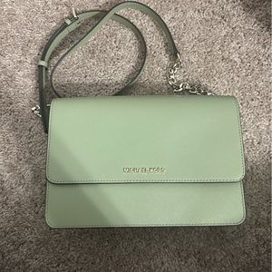 Michael Kors Green Crossbody Bag